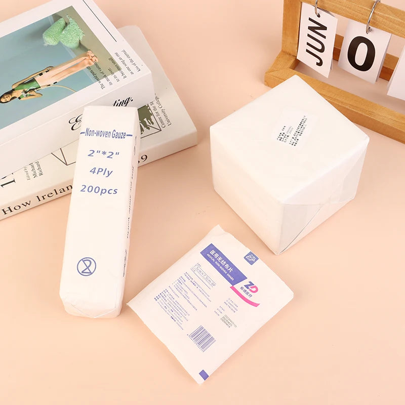 Sterile Non-Woven Gauze Pads 5x5cm – First Aid Wound Dressing Sterile Gauze Pads PLUSH