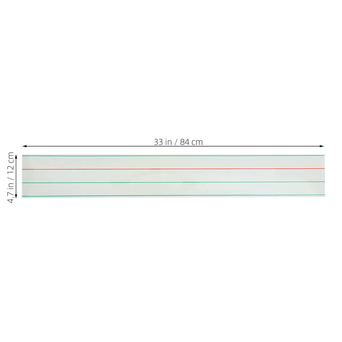 Magnetic Dry Erase Writing Strips – 4-Line 3-Grid Letter Practice Magnetic Writing Strip PLUSH