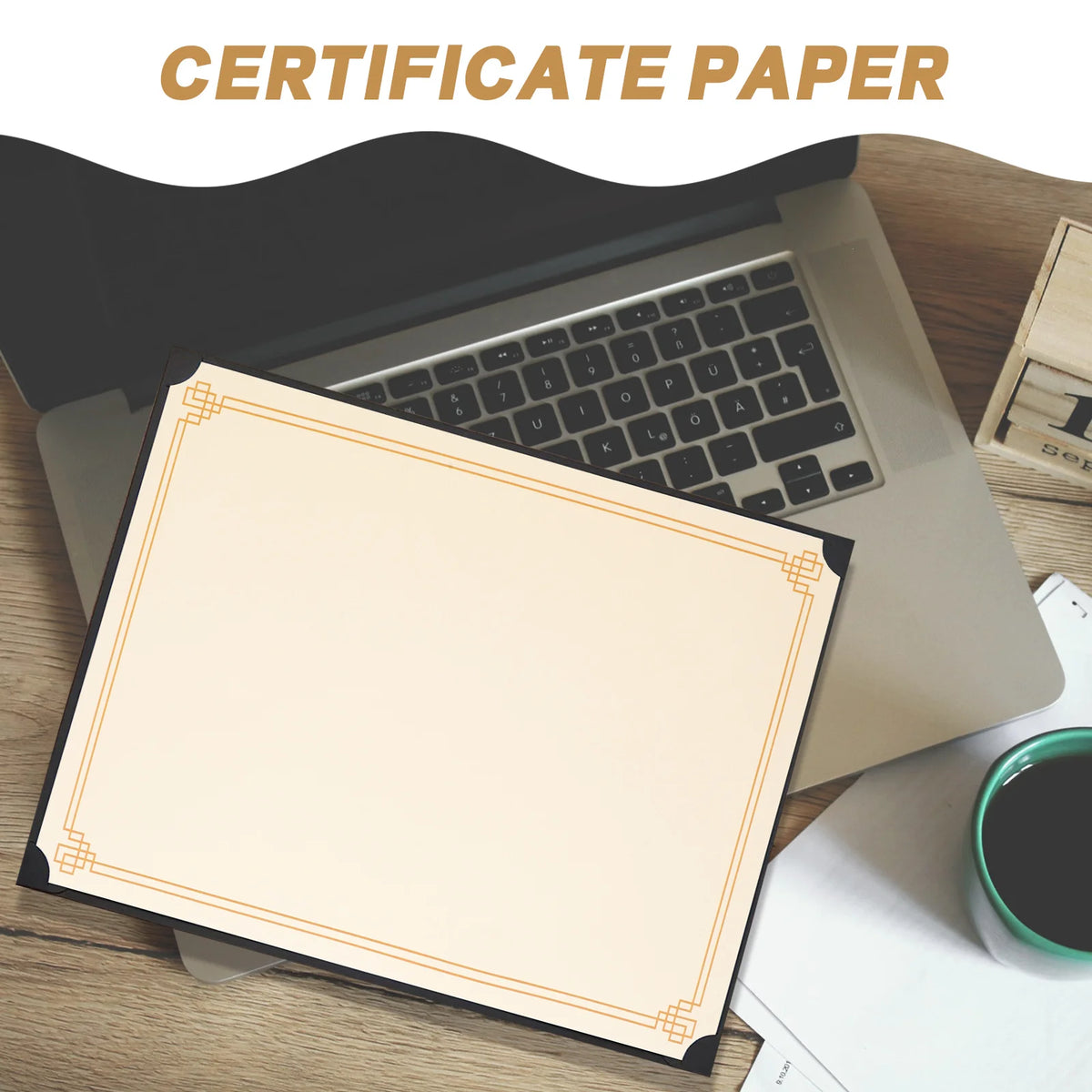 10pcs A4 Blank Certificate Paper – Printable Diploma Sheets Certificate Paper PLUSH