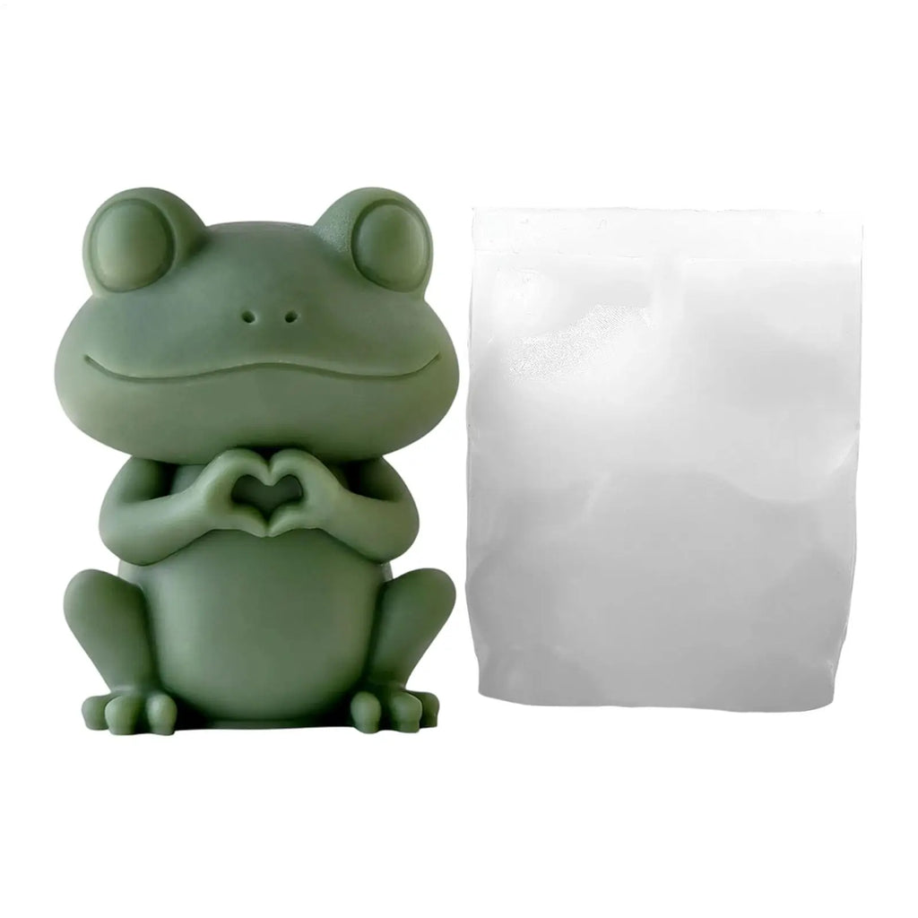 Cartoon Animal Silicone Candle Molds – Dog, Frog & Turtle DIY Silicone Candle Mold PLUSH