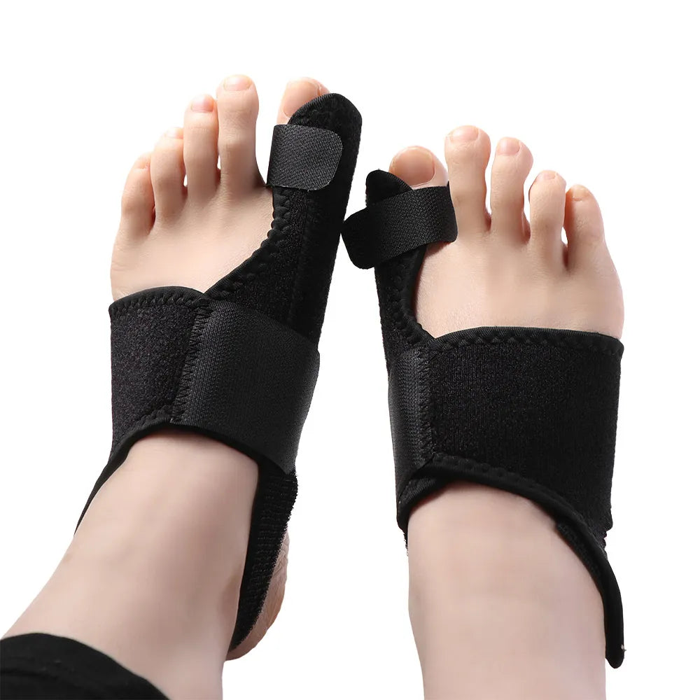 Adjustable Big Toe Straightener Brace – Breathable Bunion Corrector Toe Corrector Brace PLUSH