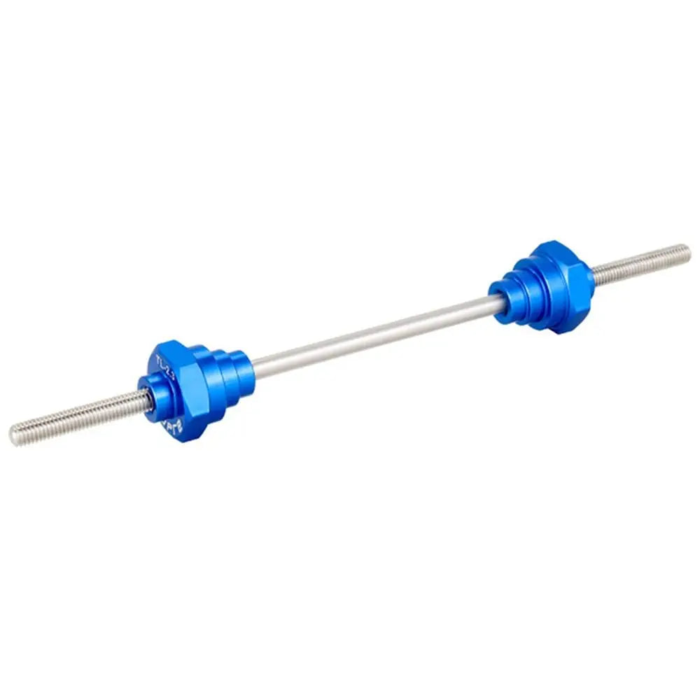 Bike Thru Axle Adapter 12/15/20mm Wheel Truing Stand Hub Tool Bike Hub Adapter PLUSH blue