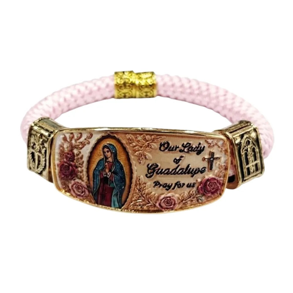 Faith Over Fear Scripture Bracelet – Stainless Steel Religious Religious Bracelet PLUSH Style B