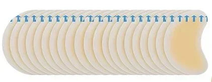 Gel Heel Protector Patches – 5pc Hydrocolloid Blister Pads Heel Blister Pads PLUSH 6.2 4.2cm MOON