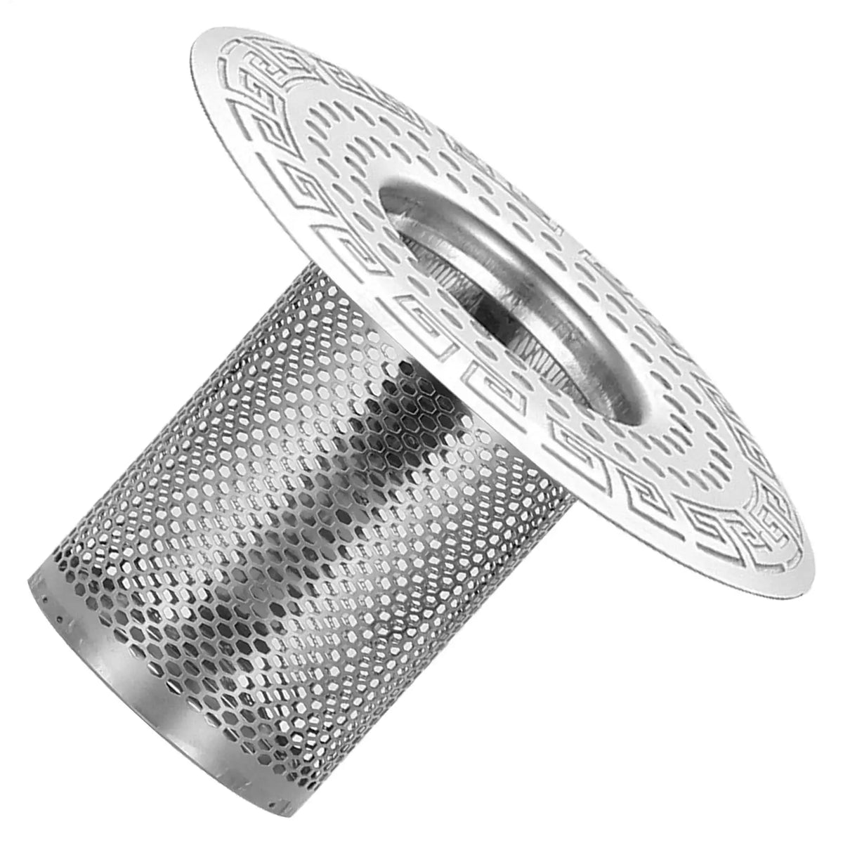 Stainless Steel Shower Drain Hair Catcher & Sink Strainer Drain Hair Catcher PLUSH