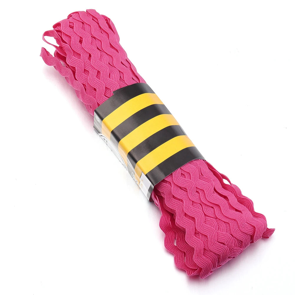 15 Yards 5cm Ric Rac Zig Zag Trim Ribbon – DIY Craft Sewing Ric Rac Trim Ribbon PLUSH Hot Pink 5mm 15yards