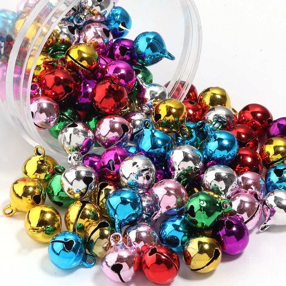 Metal Jingle Bells Christmas Ornaments 10-50pcs – DIY Crafts Christmas Craft Bells PLUSH