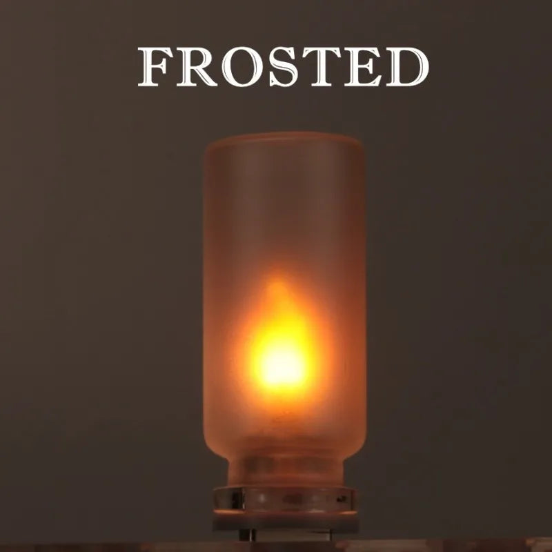 USB LED Flickering Flame Candle Night Light | Touch Control LED Candle Night Light PLUSH Matte 0.5W