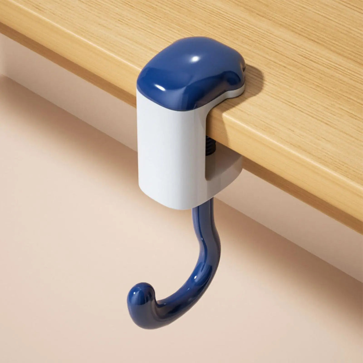 Portable Clamp-On Table Hook – Purse & Bag Hanger Organizer Table Bag Hook PLUSH