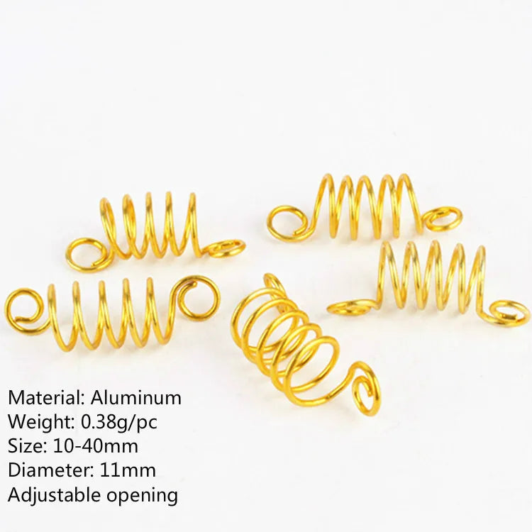 Alloy Shell Dreadlock Beads Hair Cuffs Rings & Clips – 5-10pcs Dreadlock Hair Beads PLUSH 5 pcs NO.51