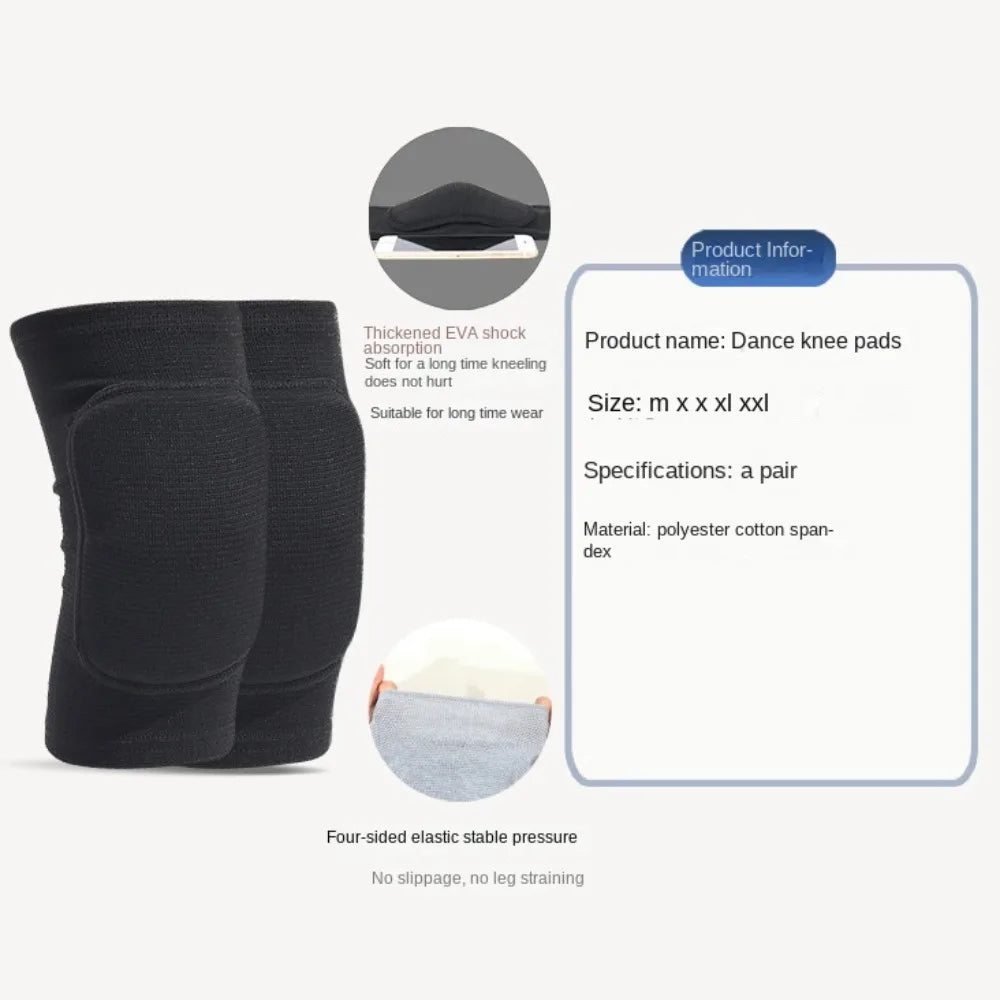Knitted Nylon Sports Knee Sleeves – Breathable Non-Slip Pair Sports Knee Sleeve PLUSH