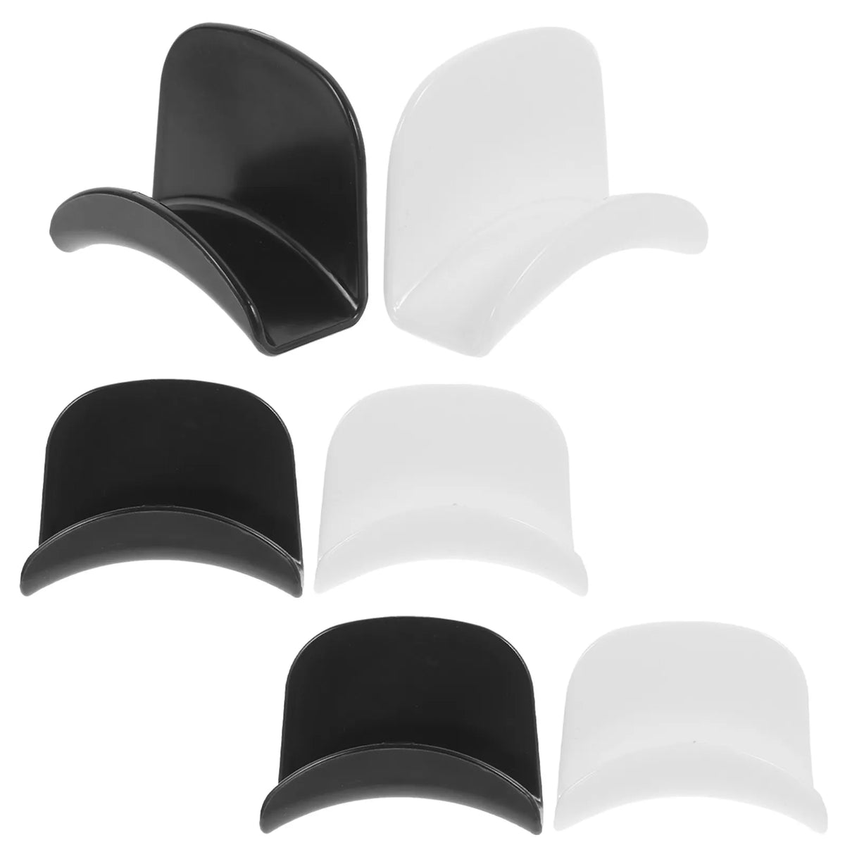 6-Pack Wall Mount Headphone Hanger & Headset Holder Stand Headphone Wall Hanger PLUSH