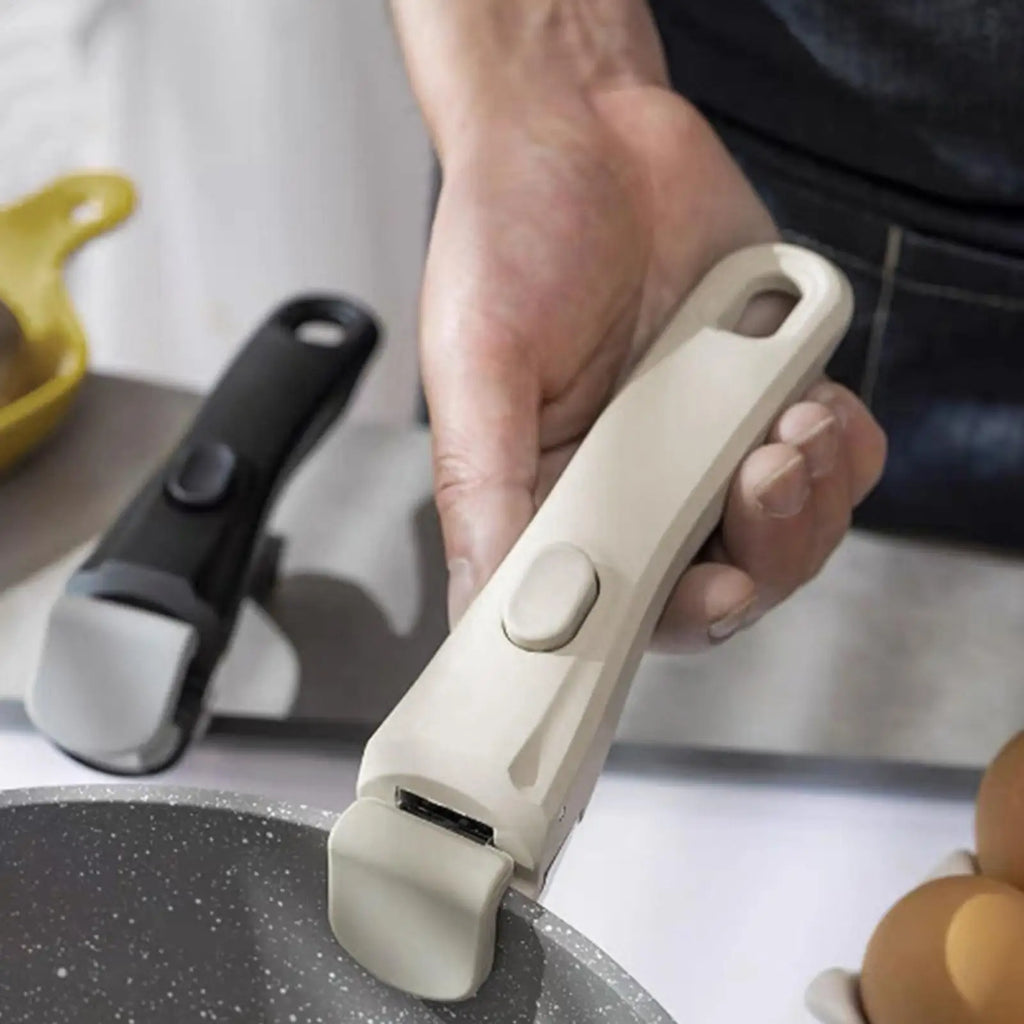 Removable Detachable Pan Handle – Universal Pot Grip Replacement Cookware Handle PLUSH