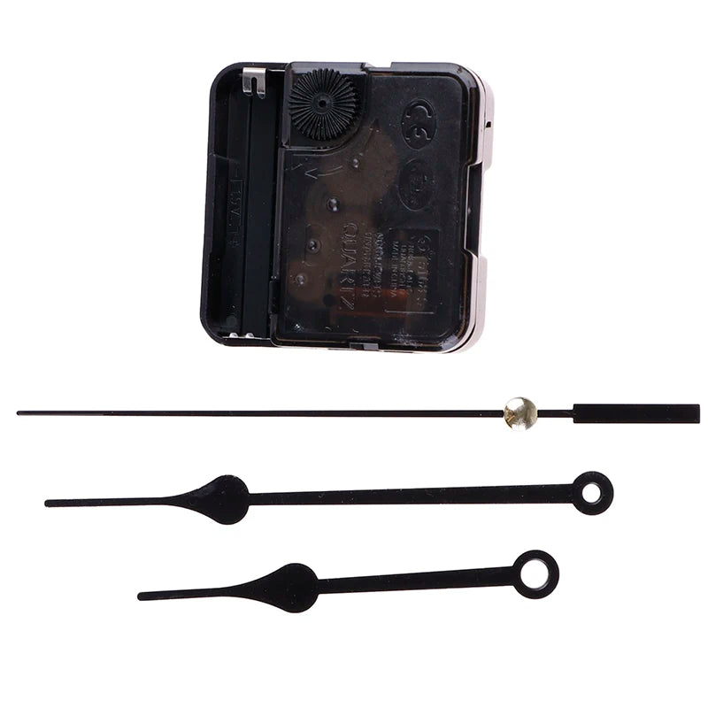 Silent Quartz Clock Movement DIY Kit with Hands – Long Shaft Clock Movement Kit PLUSH