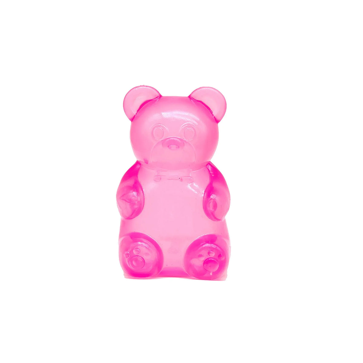 Gummy Bear Squeeze Fidget Toy – Colorful Party Gift Squeeze Fidget Toy PLUSH Pink
