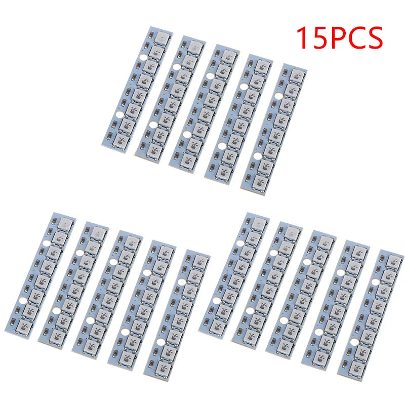 WS2812 5050 8-Bit RGB LED Module – DIY Full Color Dev Board RGB LED Module PLUSH 15PCS White
