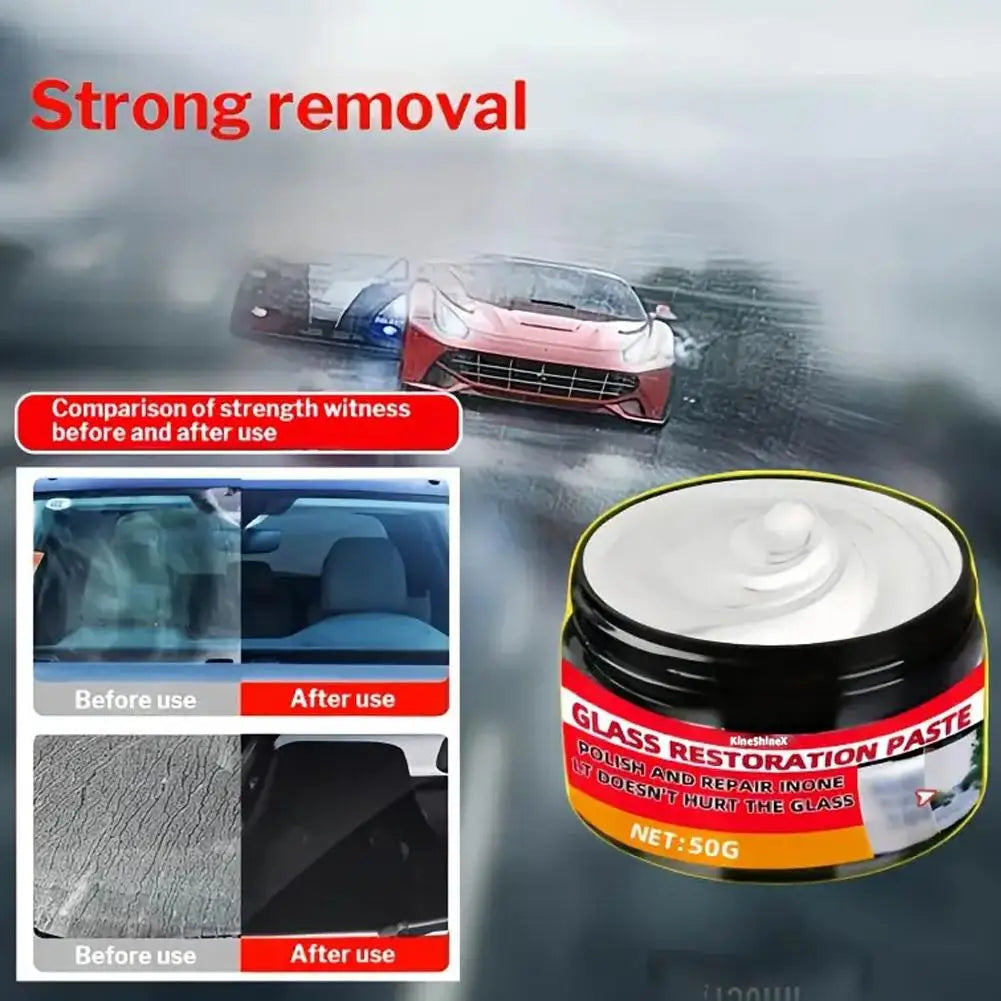 Glass Repair & Polish Paste – Car, Mirror & Window Surfaces Glass Polish Paste PLUSH