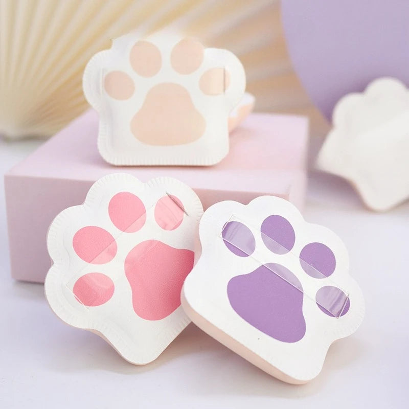 Cat Paw Makeup Sponge Cushion Puff – Soft Foundation Applicator Makeup Sponge Puff PLUSH
