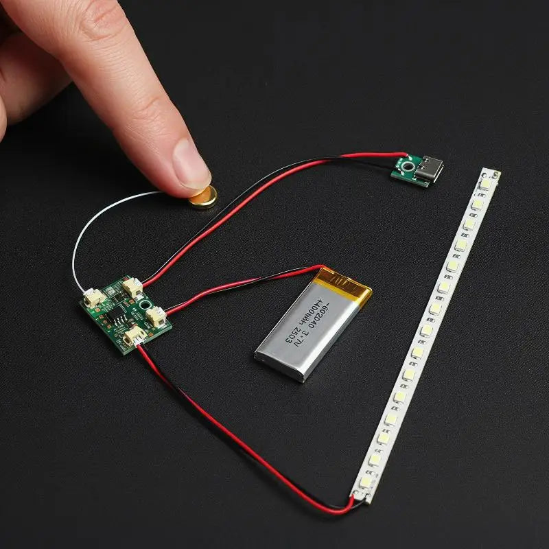 4Pcs LED Touch Switch Module PCB 5V 2A – Light Controller LED Switch Module PLUSH