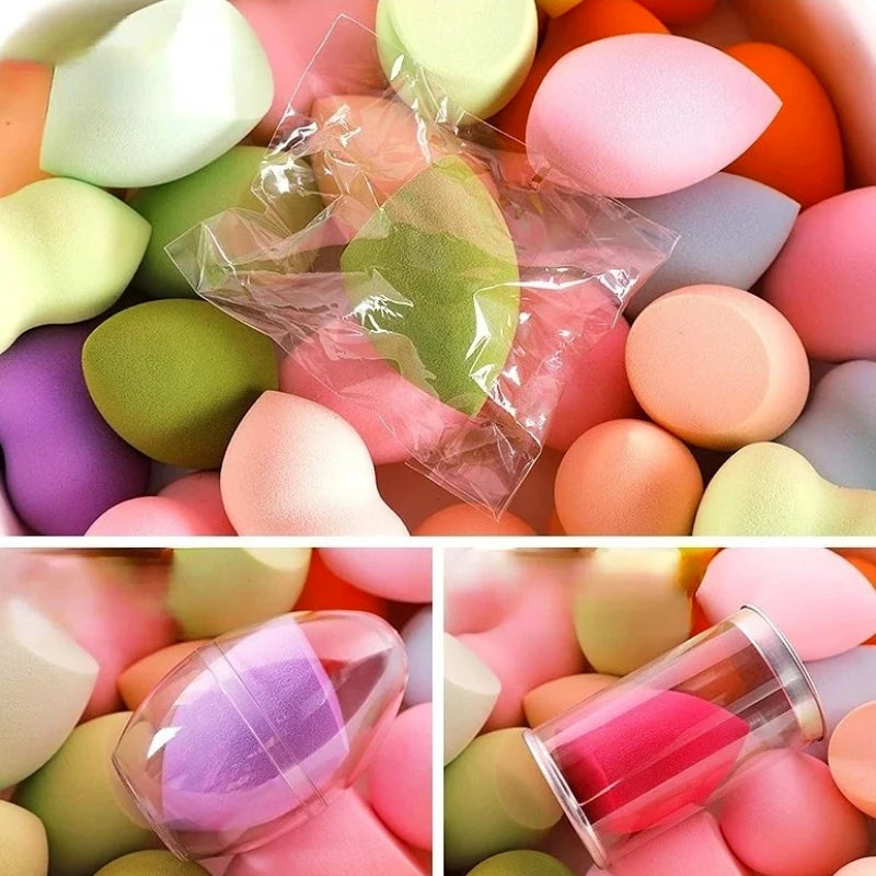 Water-Drop Makeup Sponge Puff | Wet & Dry Foundation Blender Makeup Sponge Puff PLUSH