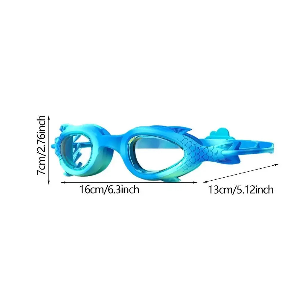 Kids Anti-Fog Swimming Goggles – HD Clear Waterproof Silicone Kids Swimming Goggles PLUSH