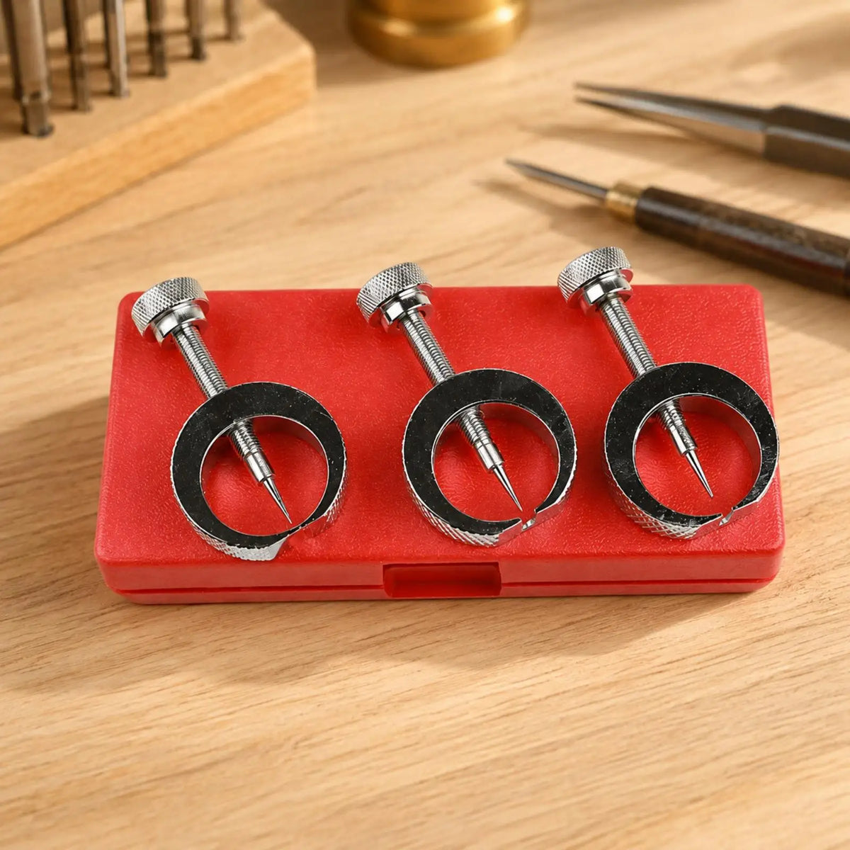 3-Piece Watch Hand Removal Tool Set | Precision Pointer Puller Watch Repair Tool PLUSH