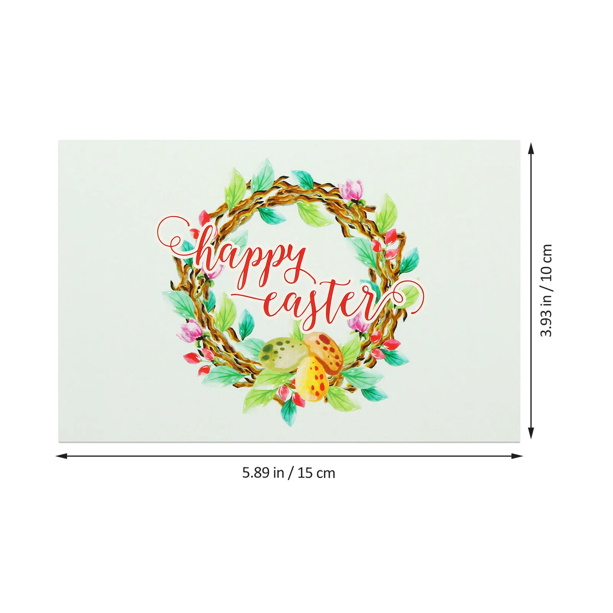 Easter Greeting Cards with Envelopes – 2 Sets, 12 Premium Cards Easter Greeting Cards PLUSH