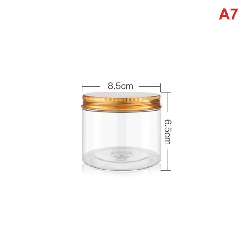 Food-Grade PET Storage Jar with Aluminum Lid | Tea & Snacks Food Storage Jar PLUSH A7