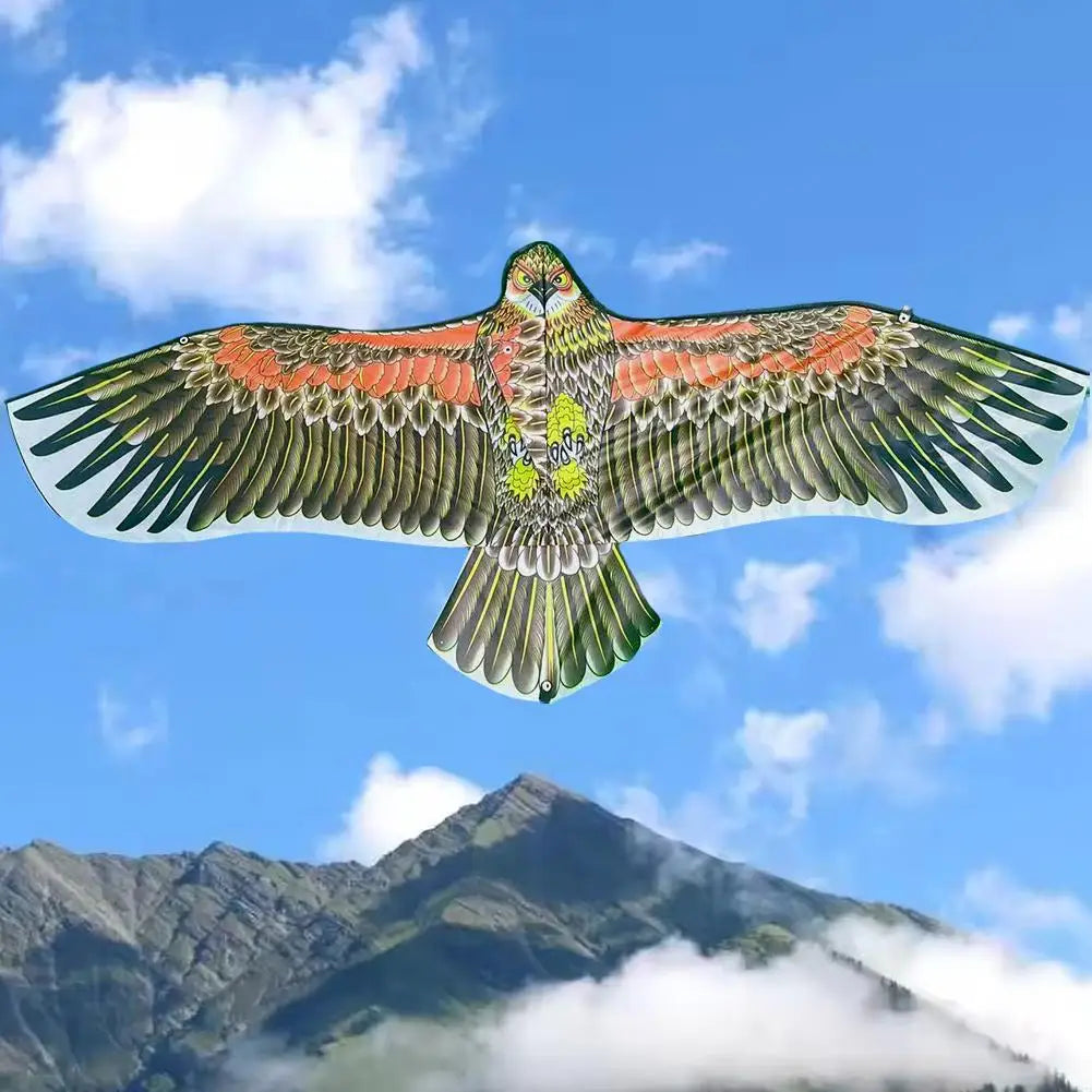 Large Eagle Kite with 30m Line – Outdoor Toy for Kids & Family Outdoor Flying Kite PLUSH