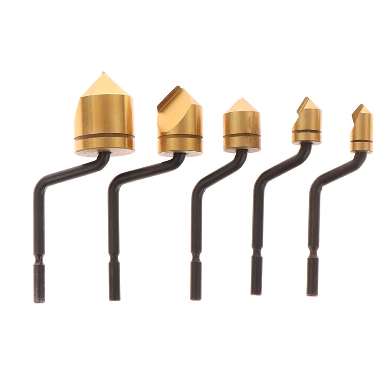 M2 HSS Countersunk Chamfer Cutter – Deburring Edge Trimming Chamfer Cutter Tool PLUSH