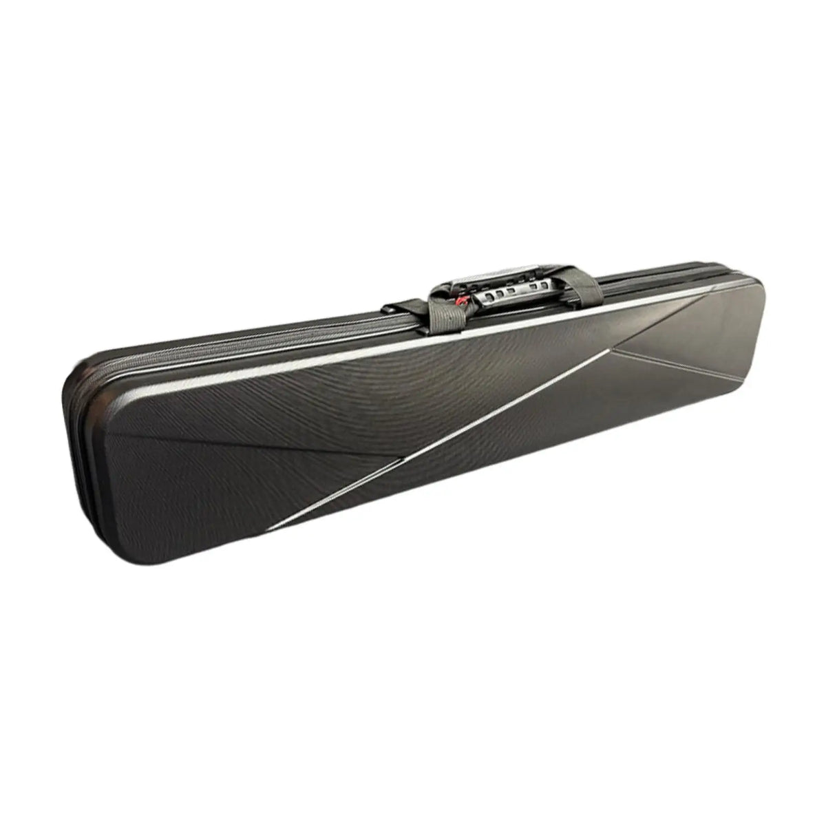 Tooyful Hard Pool Cue Case – Waterproof Foam Interior 1/2 Cues Pool Cue Case PLUSH black