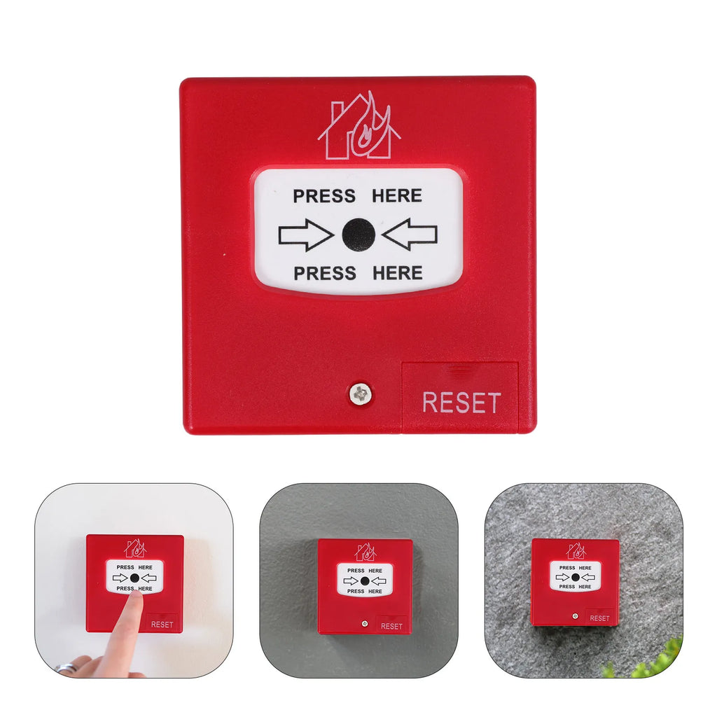 Manual Fire Alarm Call Point | Wall Mount Emergency Reset Button Fire Alarm Call Point PLUSH Default Title