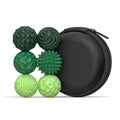 Silicone Magnetic Fidget Balls | Sensory Toy – 6 or 12 Pcs Magnetic Fidget Toy PLUSH Green-6pcs