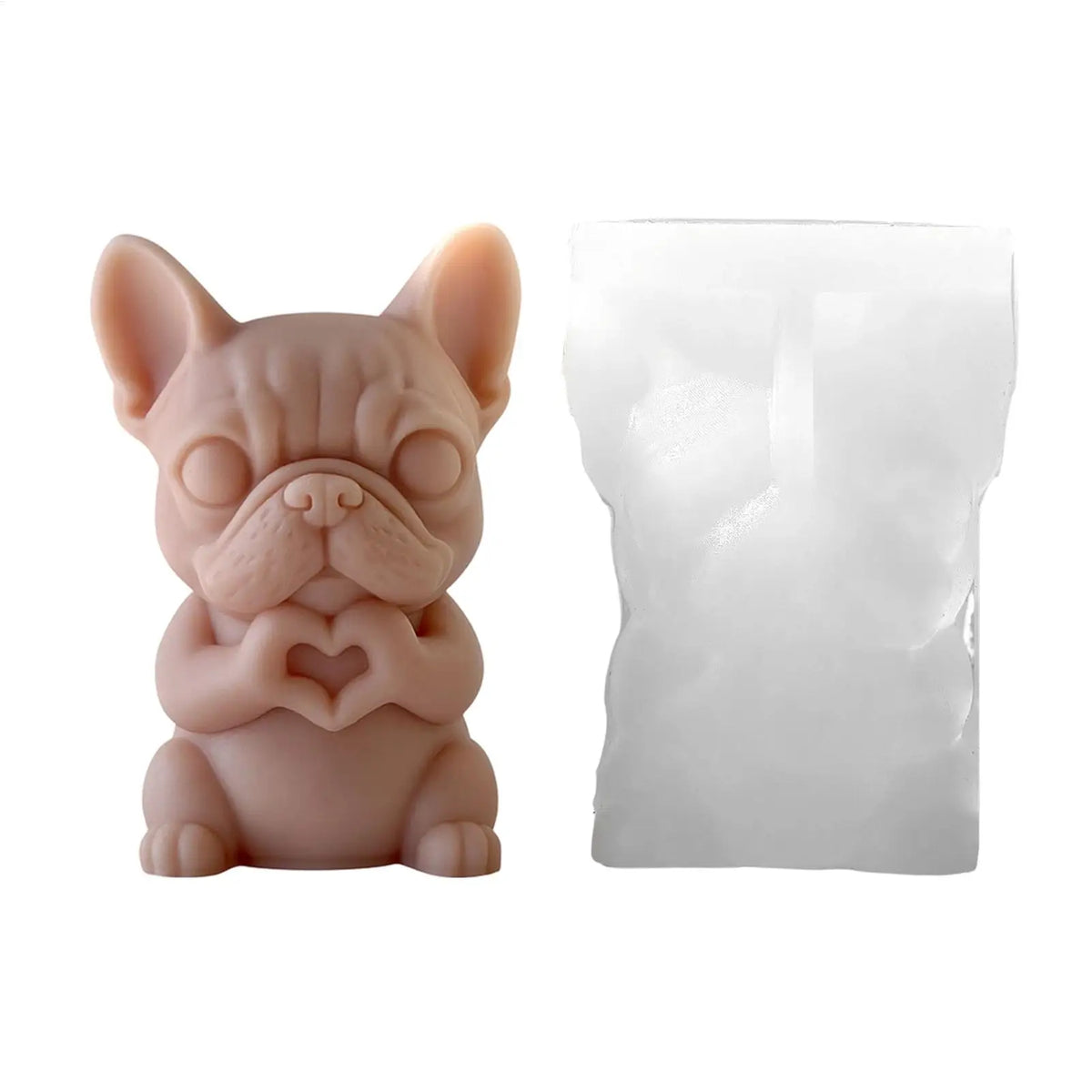 Cartoon Animal Silicone Candle Molds – Dog, Frog & Turtle DIY Silicone Candle Mold PLUSH