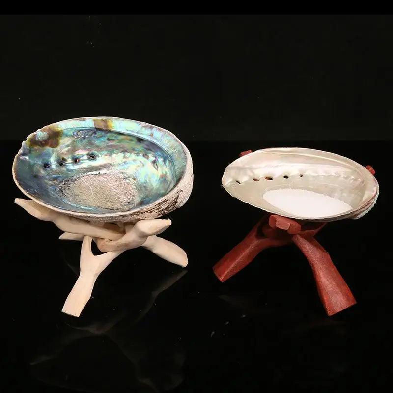 Handmade Wooden Tripod Stand for Crystal Balls & Ornaments Ornament Display Stand PLUSH