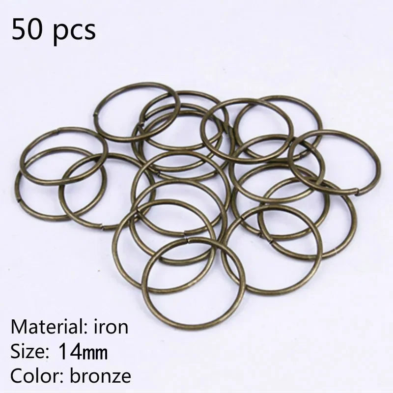 Dreadlock Beads & Braid Cuffs – 50–200pcs Micro Hair Rings