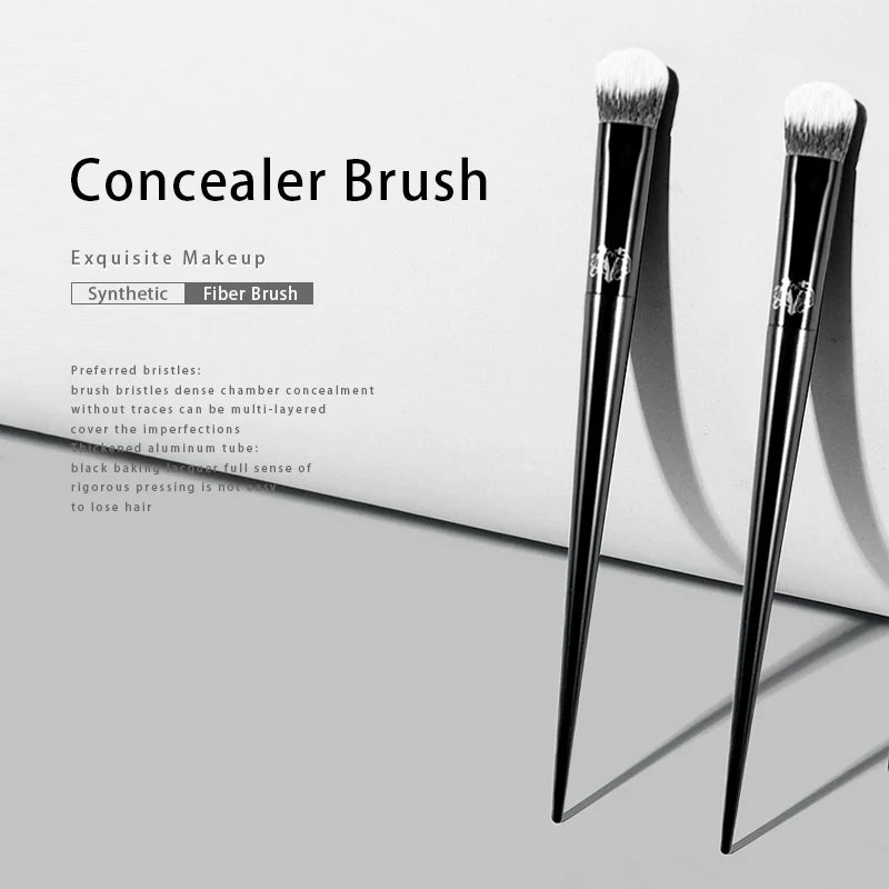 KVD Concealer Brush 35 – Soft Synthetic Fiber Makeup Brush Concealer Makeup Brush PLUSH