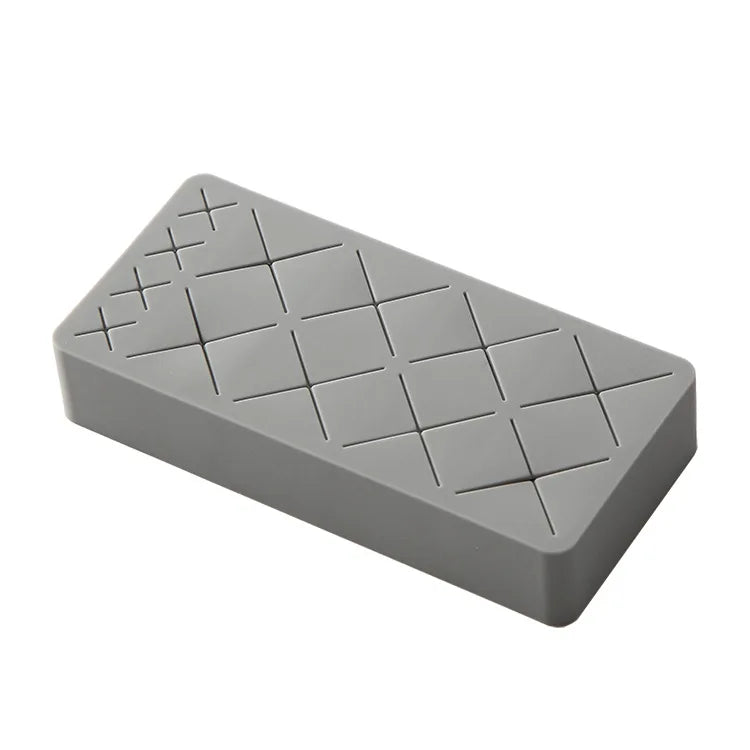 Silicone Lipstick Holder & Makeup Organizer – 24 Slots Makeup Organizer PLUSH GREY 8