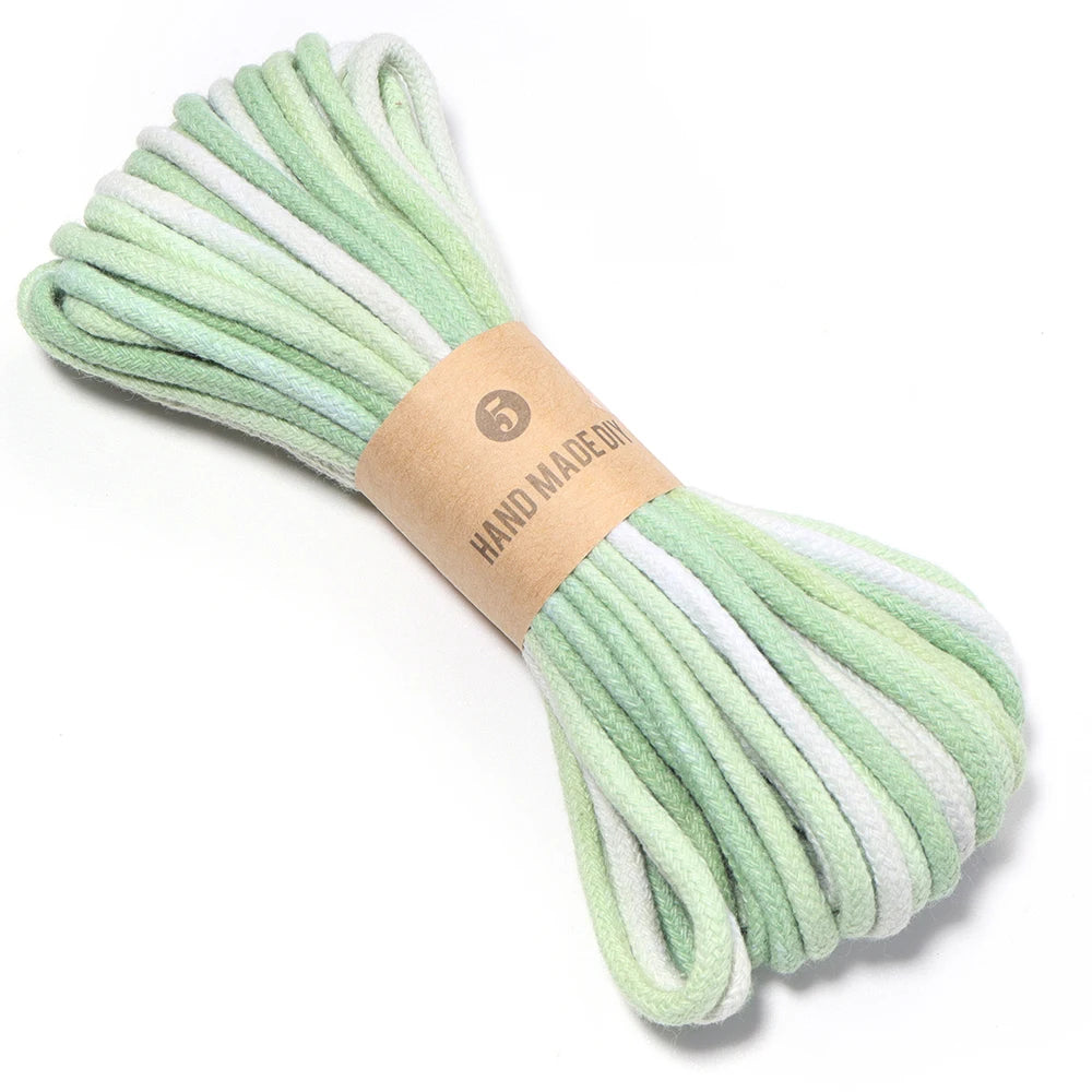 4mm Gradient Tie Dye Cotton Macrame Cord 10 Yards – DIY Craft Macrame Cord PLUSH 08