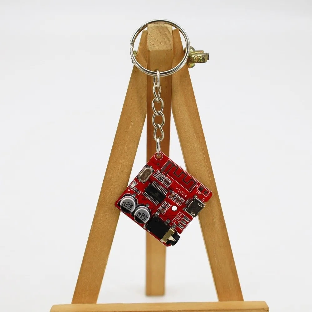 PCB Circuit Board Keychain – Cyberpunk Tech Key Fob Novelty Keychain PLUSH