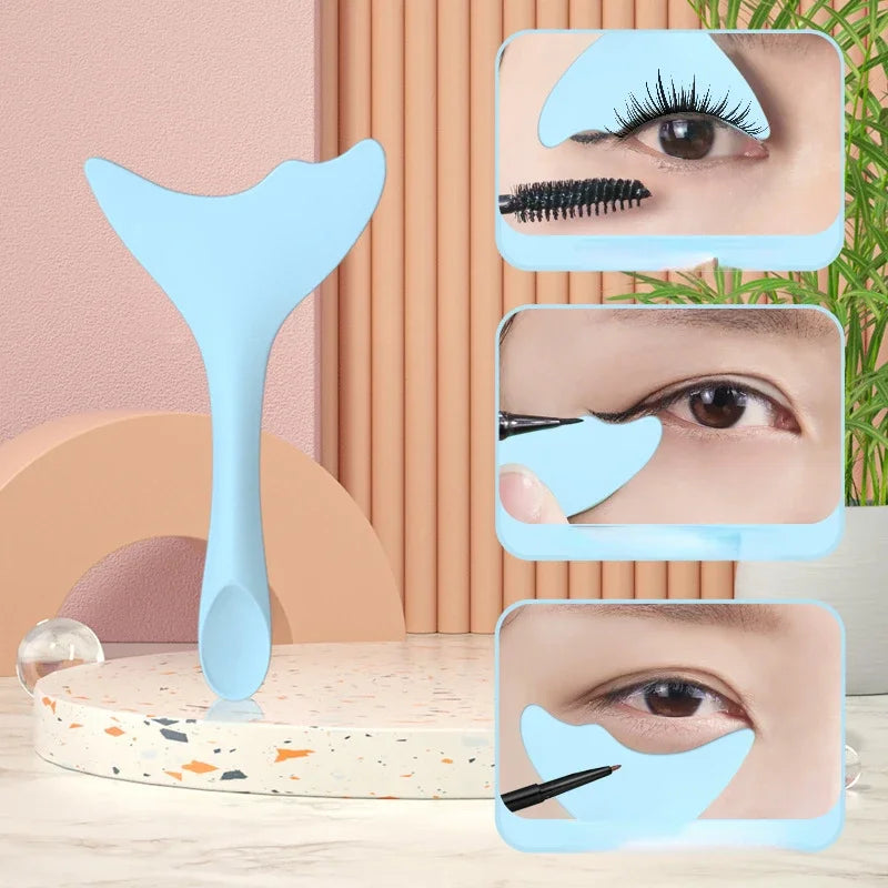 Silicone Eye Makeup Tool – Eyebrow Shaper & Applicator Makeup Applicator Tool PLUSH