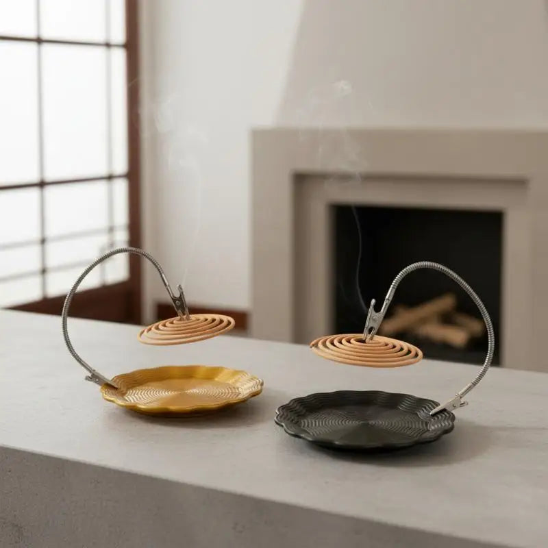 Portable Iron Mosquito Coil Holder with Detachable Clip Mosquito Coil Holder PLUSH