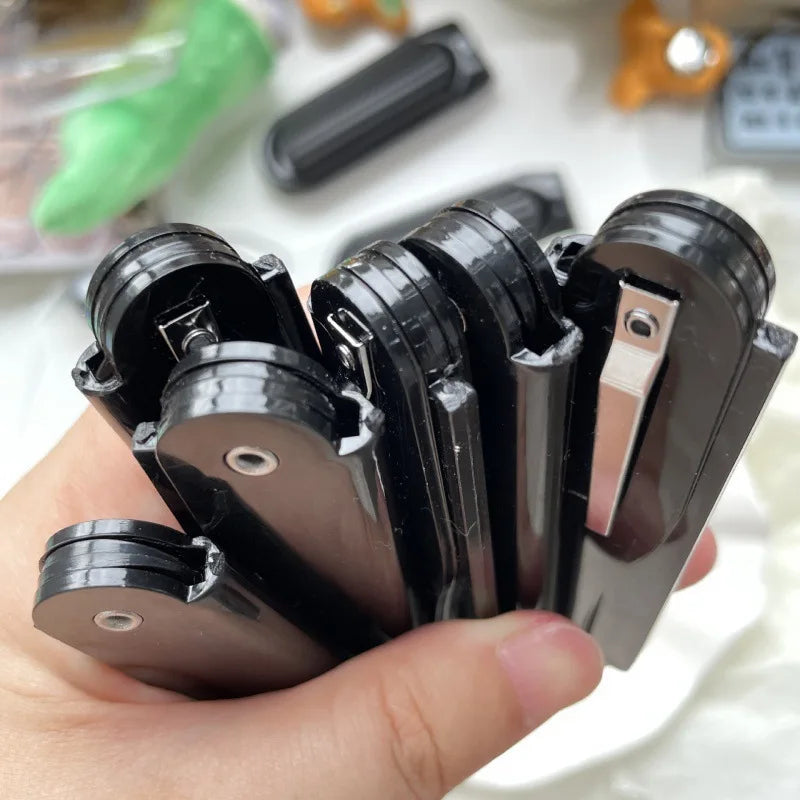 Portable Folding Pocket Hair Comb for Men & Women – Black Folding Hair Comb PLUSH
