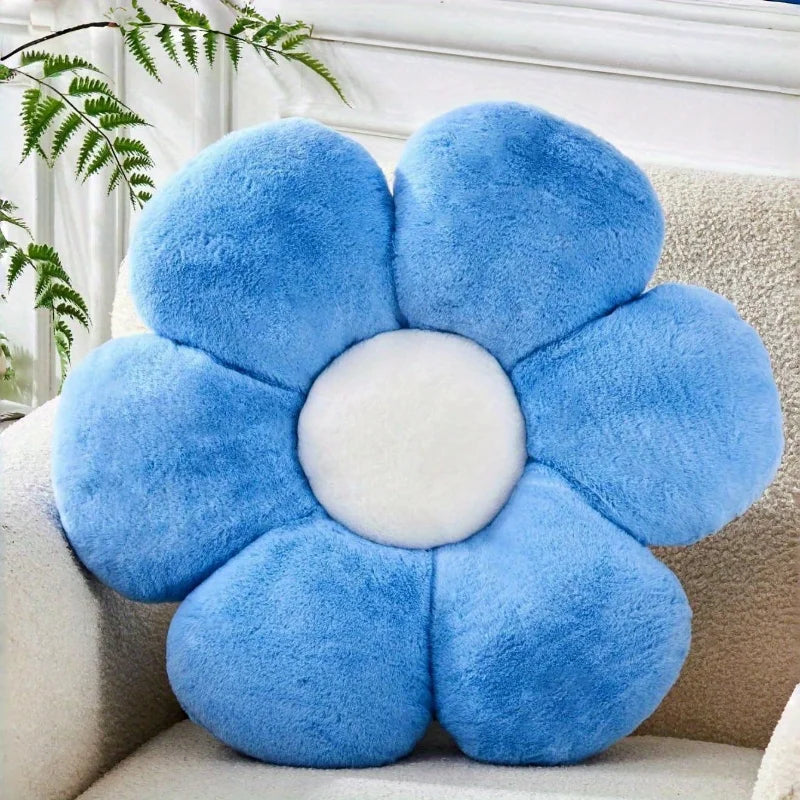 Flower Shaped Plush Pillow – Soft Floral Decorative Cushion Decorative Pillow PLUSH