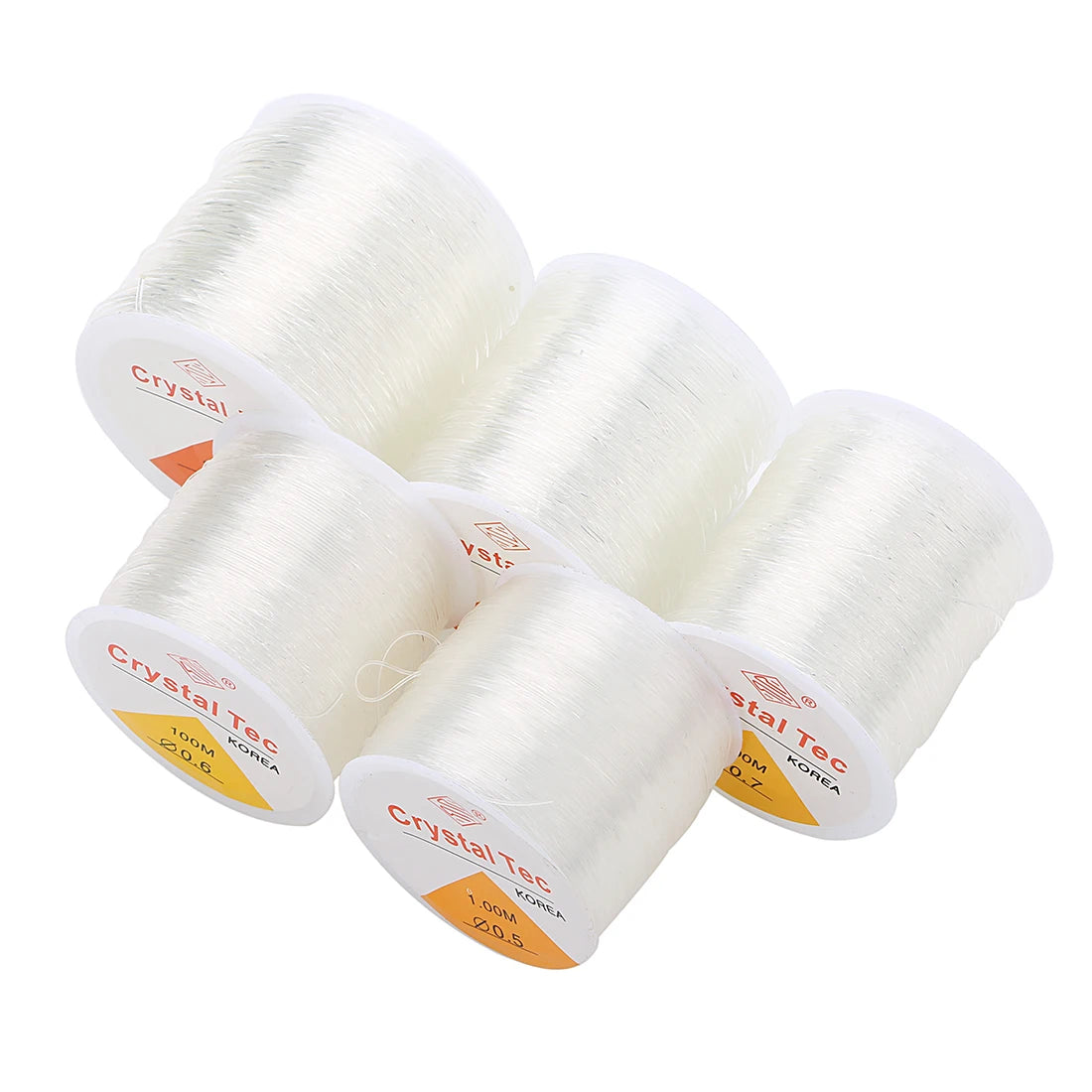 55-80m Elastic Crystal Beading Thread – Stretchy DIY Jewelry Line Jewelry Beading Thread PLUSH