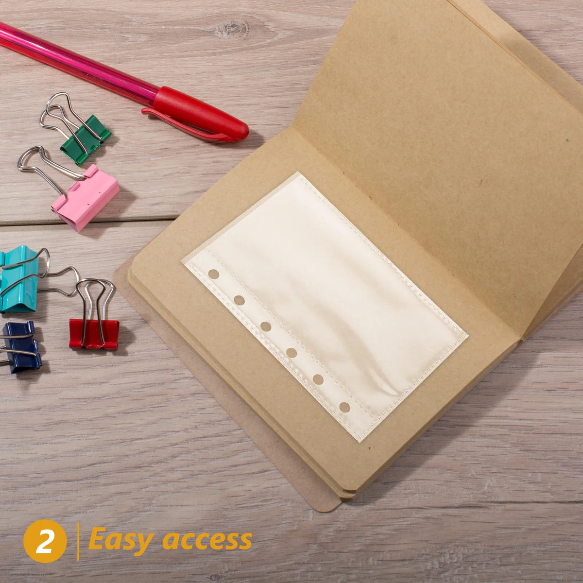 60pcs Clear Plastic Page Protectors – Heavy Duty Scrapbook Refill Page Protectors PLUSH