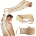 Exfoliating Body Scrubber – Long Bath Sponge with Strap Exfoliating Bath Sponge PLUSH Default Title