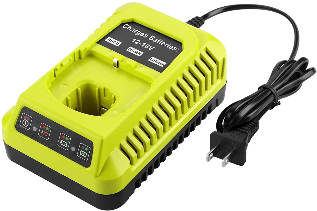 ZWINCKY P117 Charger for Ryobi 12V 14.4V 18V Ni-CD Ni-MH Li-ion Battery Charger PLUSH