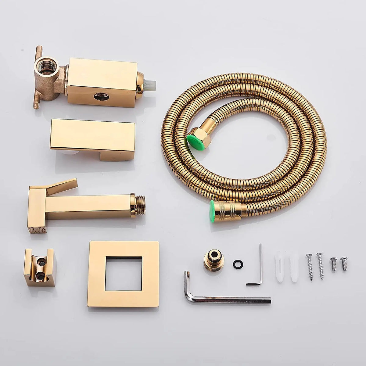 Wall Mounted Bathroom Spray Gun Set – Gold & Black Bathroom Spray Gun PLUSH
