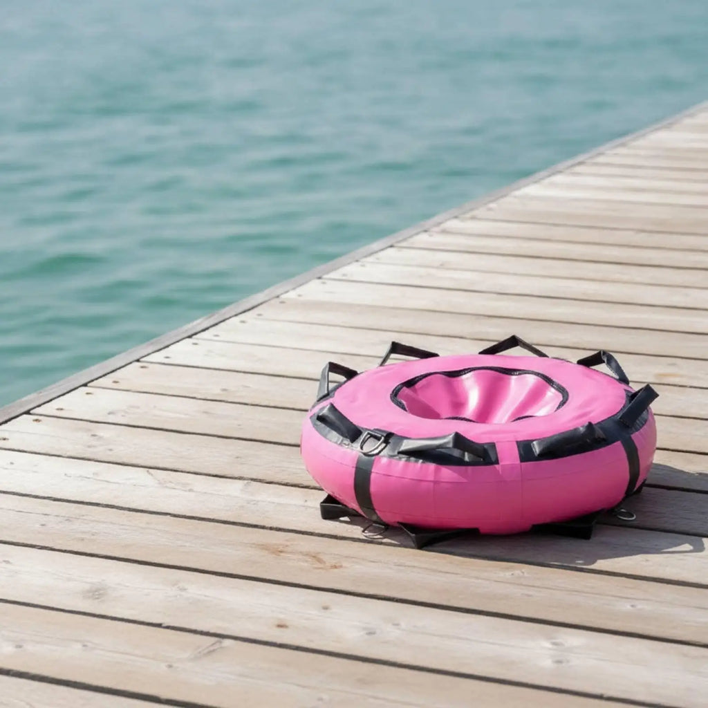 Inflatable Dive Buoy with Handles & D-Rings | Training Float Inflatable Dive Buoy PLUSH Default Title